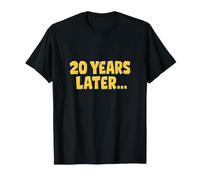 20 Anni Dopo Retro Time Skip Funny Viral Meme Gen Z Maglietta