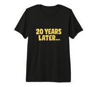 20 Anni Dopo Retro Time Skip Funny Viral Meme Gen Z Maglietta Premium