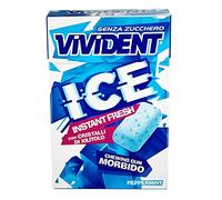 20 ASTUCCI GOMME DA MASTICARE VIVIDENT ICE PEPPERMINT INSTANT FRESH CHEWING GUM