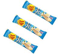 20 BARRETTE CIOCCOLATO BIANCO WAFER CHUPA CHUPS CHOCO CRUNCHY COCONUT 27G