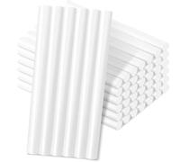 20 bastoncini di colla a caldo trasparenti, 7 mm x 100 mm, inodore, senza fumo, superficie liscia, confezione da 20 per fai da te, lavorazione del legno, riparazioni domestiche, 20 pezzi