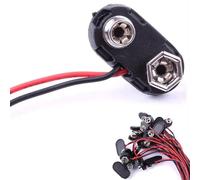 20 batterie a scatto da 9 V, 9 V, 20 pezzi, 20 pezzi, a scatto, progettate per un uso duraturo con una durata adeguata e un funzionamento costante