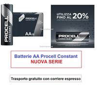 20 batterie AA Stilo PROCELL CONSTANT da Italia