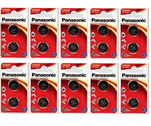 20 batterie CR2025 PANASONIC 3 Volt litio CR 2025 BR2025 KCR2025 LM2025 lithium
