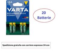 VAR R2U 4X1000 - Batteria NiMh, AAA (micro), 1000 mAh, confezione da 4