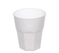 20 Bicchieri da cocktail lavabili di plastica satinata 350cc
