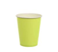 20 Bicchieri di cartoncino verde acido DOpla Party 250ml