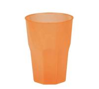 20 Bicchieri per cocktail riutilizzabili satinati colorati 420 cc