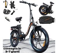 20" bicicletta elettrica pieghevole 48V 16AH bici elettrica 100KM CHEEVALRY C16