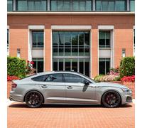 20 " Blaque Diamond BD-F18 Nero 20x9 Forgiato Ruote Cerchioni Per Audi D3 A8