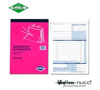 20 BLOCCHI DOCUMENTO TRASPORTO FLEX DU1607CD330 33x3AUTOC. F.TO A5