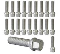 20 bulloni per ruota, M14 x 1,5, 37 mm, compatibili con