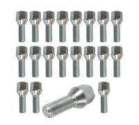 20 bulloni per ruota M14 x 1,5, 25 mm