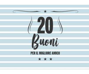 20 buoni per il migliore amico: 20 buoni in bianco con motivi fantastici da regalare per compleanni o altre occasioni | Libretto di buoni da compilare da soli come regalo per la vostra migliore amica