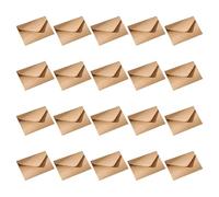 20 buste pieghevoli fatte a mano, 10 x 7 cm, per inviti di nozze, biglietti di San Valentino, forniture per feste, buste per matrimoni