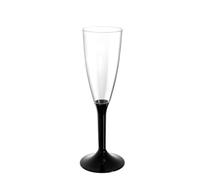 20 Calici Flute riutilizzabili in plastica mango 120ml