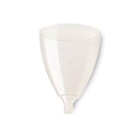 20 Calici larghi di plastica PLA compostabile senza gambo