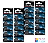 20 CAMELION Cr2025 Batterie Litio 150Mah 3V a Moneta Dl2025 5Bl Exp 2033 Nuovo
