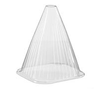 20 campane da giardino per piante, copertura riutilizzabile per piante, protegge le piante da uccelli, gelo, lumache, ecc., 19,6 cm di profondità x 22,1 cm di altezza, bianco (30 pezzi)