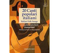20 Canti popolari italiani. Trascritti e armonizzati per chitarra da Daniele Fabio