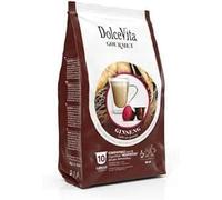 20 Capsule GINSENG DOLCE Compatibili con macchine NESPRESSO marca DOLCE VITA - 2 Sacchetti da 10 Capsule Prodotto Senza Glutine *