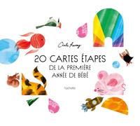 20 cartes étapes de la première année de bébé