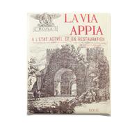 20 Cartoline Vintage 1950 Roma antica Via Appia Come è Come era da collezione