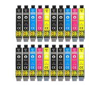 20 Cartucce Compatibili 603XL EPSON XP2100 XP2150 XP3100 XP4100 WF2820 WF2810