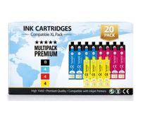 20 cartucce compatibili per T604XL Epson XP-2200 XP-2205 XP-3200 XP-3205 XP-420