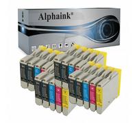 20 CARTUCCE LC-1000 COMPATIBILI PER BROTHER MFC-235C 240C 260C DCP 130C