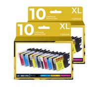 20 Cartucce Compatibili Brother MFC-250C 5490CN MFC5890CN DCP145 DCP165 DCP185