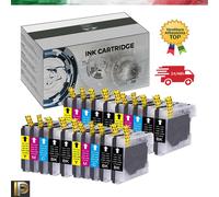 20 Cartucce LC980 Compatibili Brother MFC-250C 5490CN MFC5890 DCP145 165 185