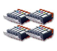 20 cartucce stampante sostituiscono CANON PGI580BK CLI581BK CLI581M CLI581Y C...