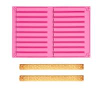 20-Cavity Nonstick Food-Grade Baking - Silicone Chocolate Molds