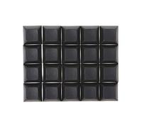 20 chiavi PBT Keycap DSA 1U non incisione per chiave carattere unico per il bottone chiave per Keybo meccanico