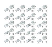 20 chiusure per cassette postali resistenti alla corrosione Hardware con viti installazione Chiusure a rullo ricambio Chiusure a rullo ricambio