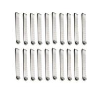 20 clip da cucito in acciaio inox per orlare clip da 7,6 cm in metallo crimpatura tessuto righello quilting orlatura clip