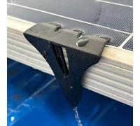 20 clip di scarico del fango del pannello solare per rimozione automatica di acqua e polvere per una funzionalità ottimale (33 mm)
