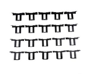 20 clip per drenaggio dell'acqua per telai di pannelli solari, per rimuovere automaticamente l'acqua e aumentare l'efficienza dell'energia solare (30 mm)