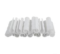 20 clip per serra telaio in plastica morsetti per tubi di copertura sicura (20 mm)