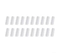 20 clip per serra telaio in plastica morsetti per tubi di copertura sicura (25 mm)