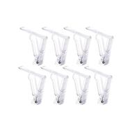 20 clip per tovaglia in plastica trasparente, a molla, per tovaglia e tovaglia, per casa, feste, picnic