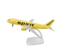 20 Cm Fit For Air Spirit Airbus 320 A320 Modello Di Aeroplano Pressofuso Piatto Fly Con Supporto Per Ruote Da Collezione Set da gioco per hobby in miniatura