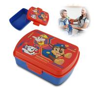 20 cm Paw Patrol, scatola per snack in plastica per bambini, senza BPA, graziosa scatola per sandwich, per bambini, viaggi, scuola e picnic, per tornare a scuola