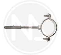 20 COLLARE PER TUBI misura 1 1/2" Ø 45÷49 mm. acciaio zincato, PESANTE, 28846