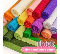 20 colori 250x50 cm crepe colorate rotolo di carta origami increspato crepe carta artigianale fiori fai da te decorazione confezione regalo carta artigianale