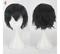 20 Colori Corto Capelli Completo Parrucche Tappo Ciuffi Cosplay Festa Anime