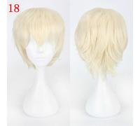 20 Colori Corto Capelli Completo Parrucche Tappo Ciuffi Cosplay Festa Anime