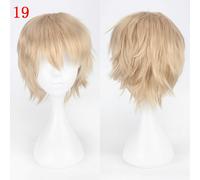 20 Colori Corto Capelli Completo Parrucche Tappo Ciuffi Cosplay Festa Anime