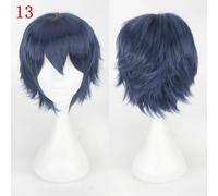 20 Colori Corto Capelli Completo Parrucche Tappo Ciuffi Cosplay Festa Anime